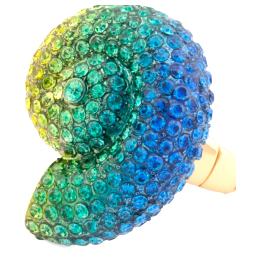 New Brand, new turquoise, and green adjustable ring